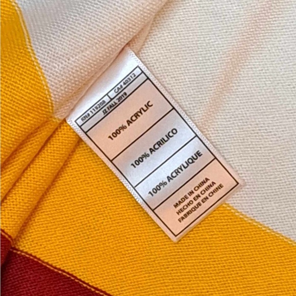 Atlanta Hawks x Mitchell & Ness NBA Front Stripe Full Zipper Sweater - SZ SMALL - Picture 8 of 8